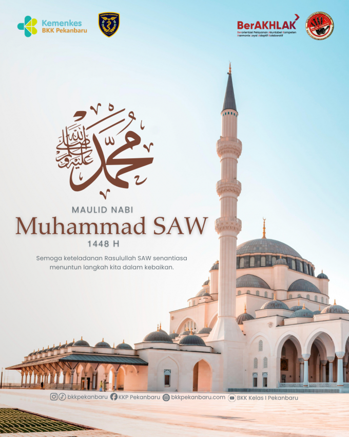 Selamat Memperingati Hari Lahir Baginda Rasulullah SAW 1448 H