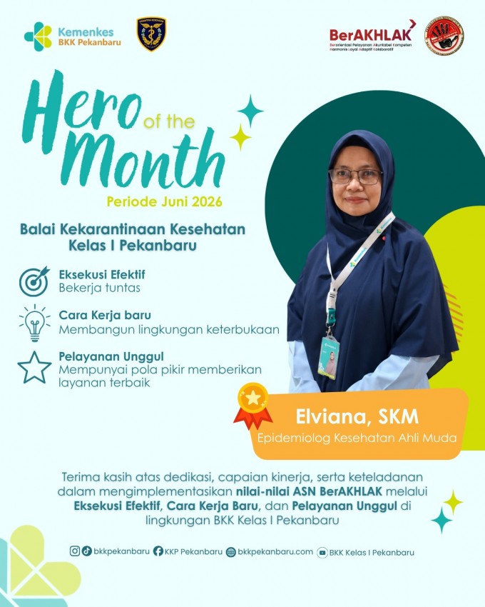 HERO OF THE MONTH PERIODE JUNI 2026