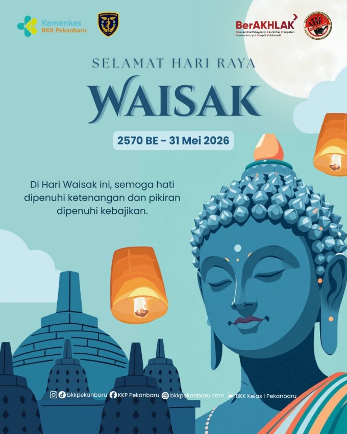 Selamat Hari Raya Waisak 2570 BE - 31 Mei 2026