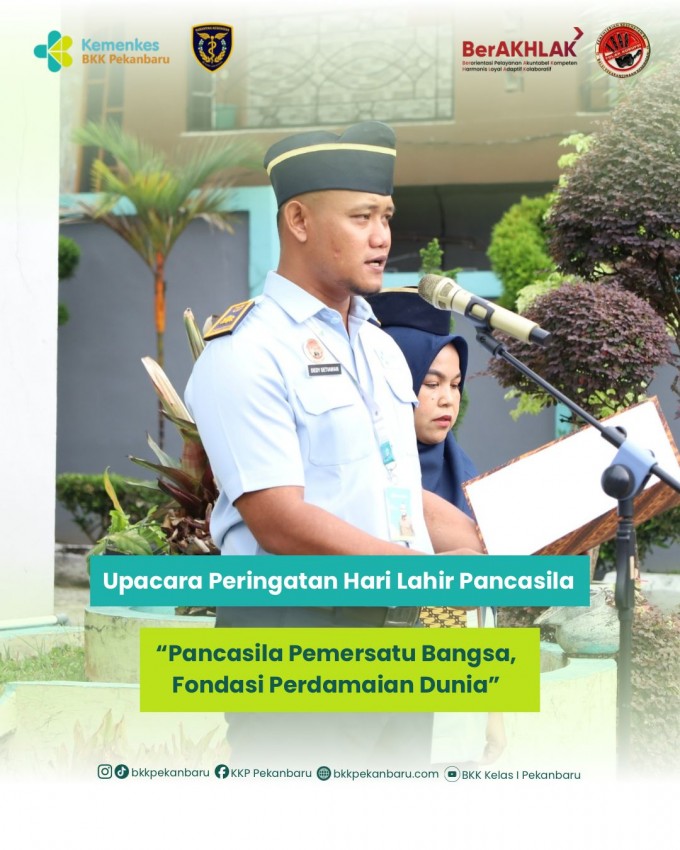 Upacara Peringatan Hari Lahir Pancasila Tahun 2026