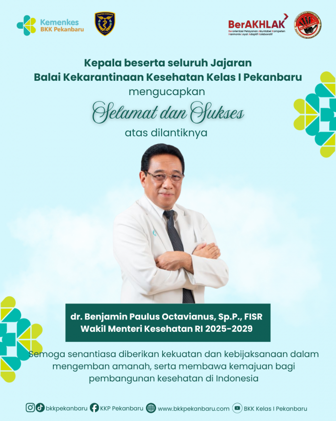 Pelantikan Wakil Menteri Kesehatan RI : Komitmen Baru Menuju Pelayanan Kesehatan Unggul