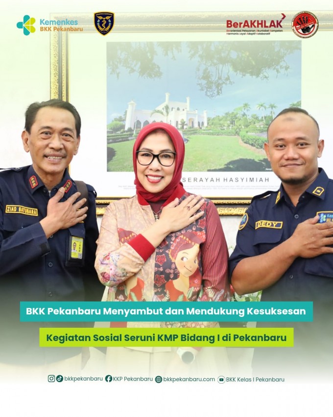 Seruni Kabinet Merah Putih Bidang 1 melaksanakan rangkaian kegiatan sosial dan kesehatan bagi masyarakat di Kota Pekanbaru
