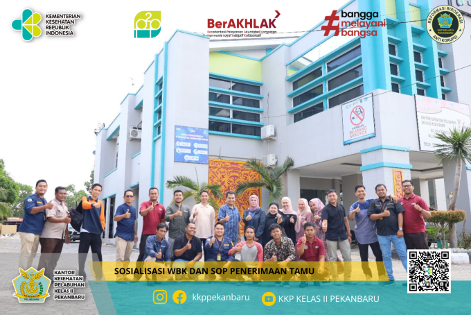 Sosialisasi WBK dan SOP penerimaan tamu kepada Pegawai PPNPN, Pegawai Security dan Cleaning Service