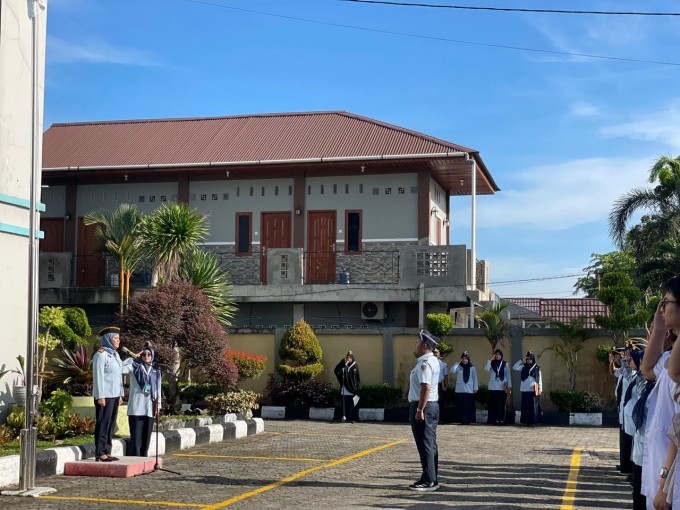 Penguatan Kinerja dan Budaya Kerja Jadi Sorotan dalam Upacara Senin BKK Pekanbaru
