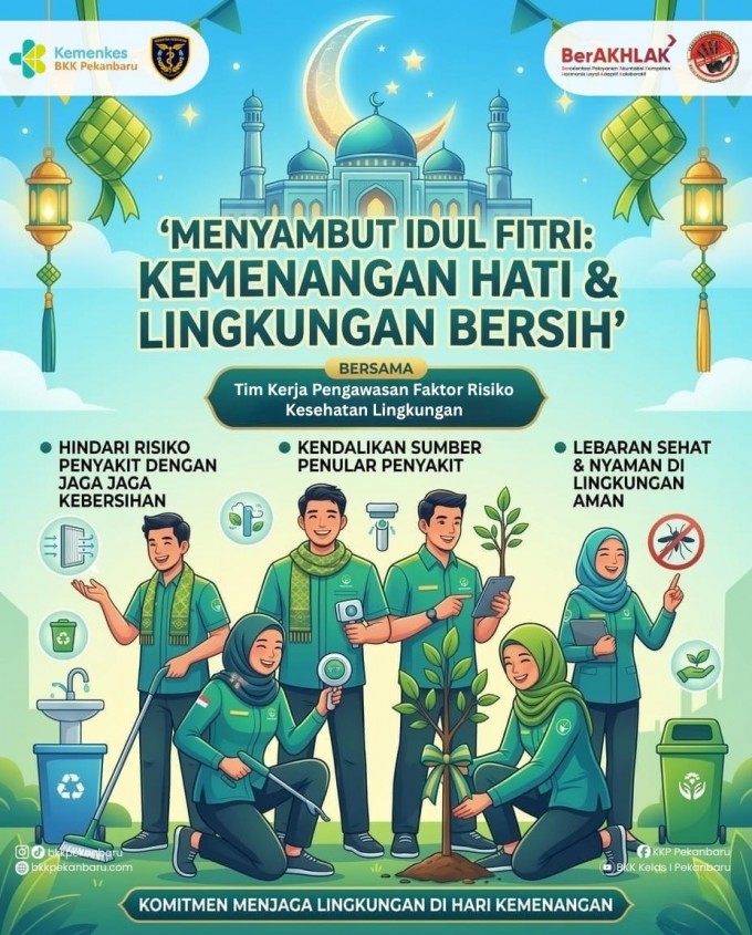 Rayakan Hari Kemenangan dengan Lingkungan yang Bersih