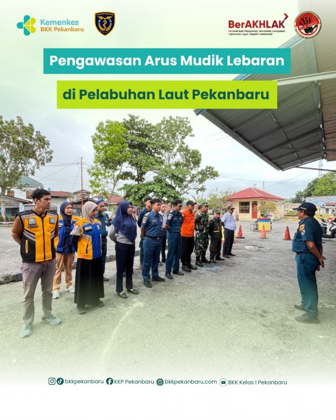 PAM Mudik Lebaran di Pelabuhan Laut Pekanbaru