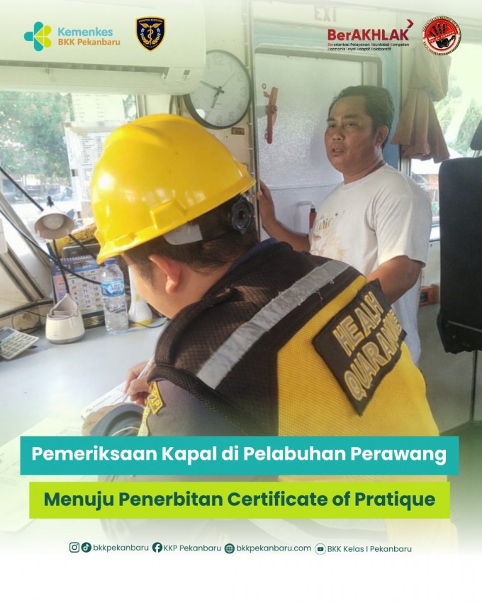Pastikan Sehat Sebelum Kapal Beroperasi