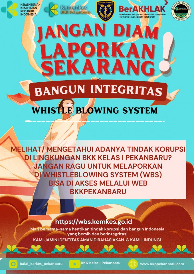 JANGAN DIAM, LAPORKAN SEKARANG!