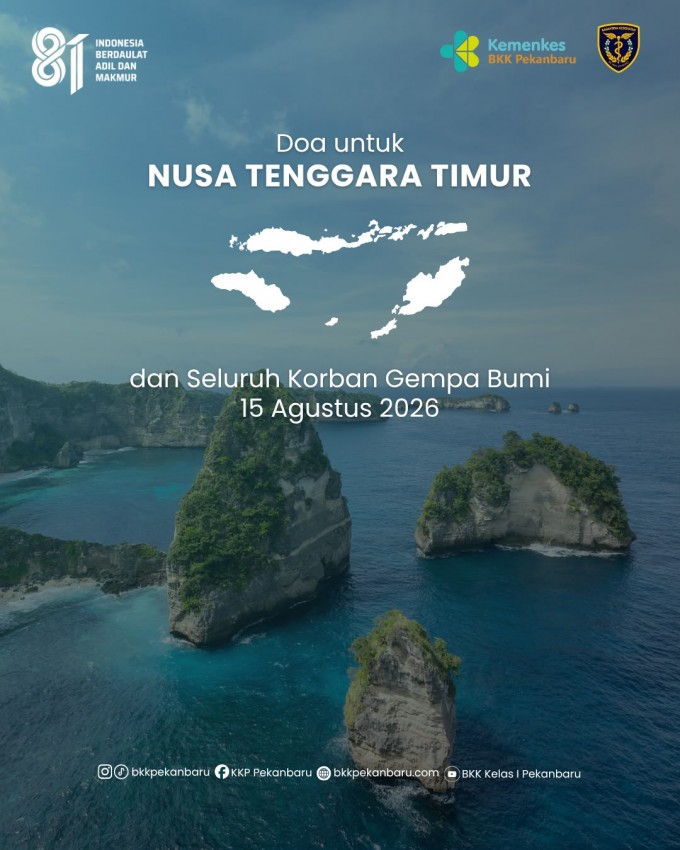 Tiada kata yang dapat menggambarkan dalamnya duka atas gempa bumi yang melanda Nusa Tenggara Timur.