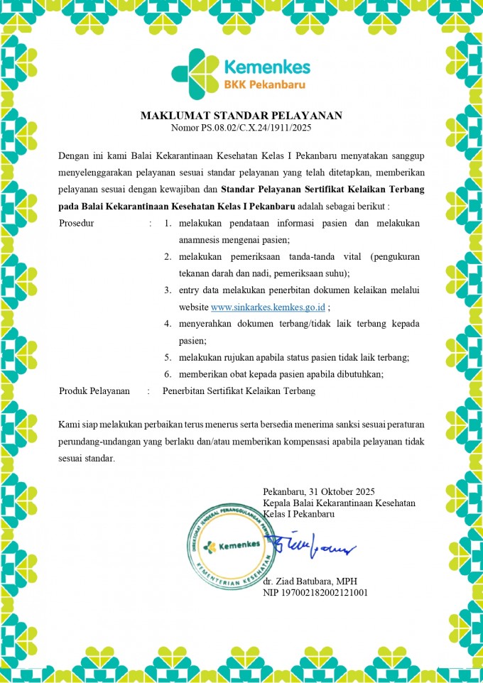 Penerbitan Sertifikat Kelaikan Terbang