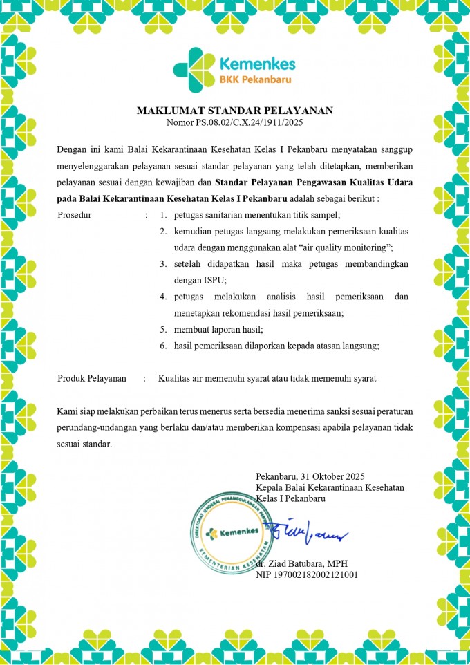 Pengawasan Kualitas Udara